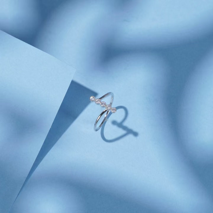 Simple Fashion Silver Ring – 925 Sterling Silver