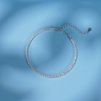 Elegant Clear CZ Bracelet – 925 Sterling Silver