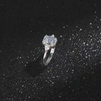 Elegant Emerald Cut CZ Ring – 925 Sterling Silver