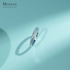 Elegant Simple CZ Ring – 925 Sterling Silver