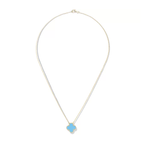 18K Vintage Alhambra Agent Pendant Necklace